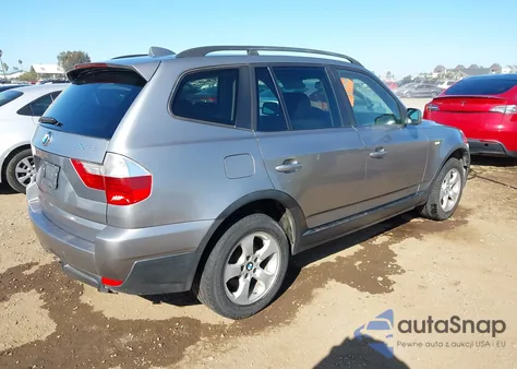 2007 BMW X3 3.0Si из США, поврежденный, VIN WBXPC93447WF16867